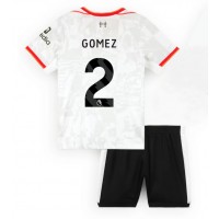 Camiseta Liverpool Joe Gomez #2 Tercera Equipación Replica 2024-25 para niños mangas cortas (+ Pantalones cortos)